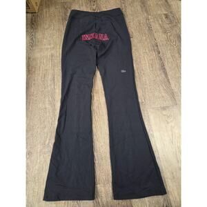 Hype + Vice Indiana University Hoosiers Black Flare Pants Size Medium - 31" Ins